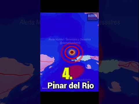 Un sismo de magnitud 4.3 fue registrado el 9 de junio de 2026 en el oeste de Cuba.