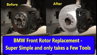 BMW 650i Rotor Replacement - Don’t be Shaking when ya’ Braking !!!