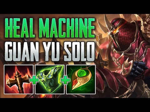 THIS IS WHY HE'S META! Guan Yu Solo Gameplay (SMITE Conquest A-Z)
