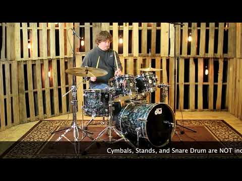 DW Collector's Series Shell Pack Finish Ply Black Diamond