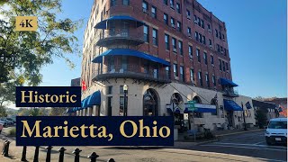 Discover The Oldest City in Ohio, Marietta In 4K