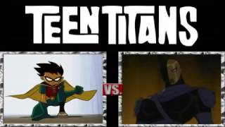 Teen Titans Robin vs Slade (Cryoshell - Creeping I