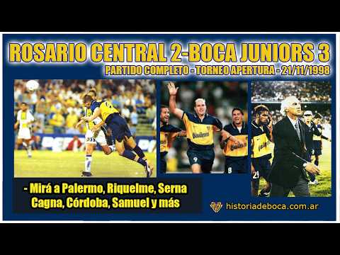 El Boca de Bianchi vs. Central en 1998
