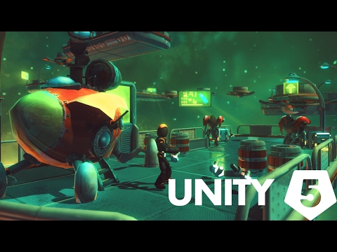 Unity 5 Speed level design - Ratchet and Clank inspired