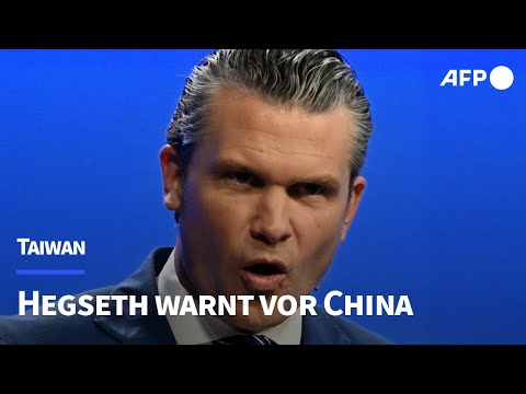 Hegseth warnt vor China | AFP
