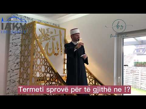 Termeti sprovë për të gjithë?!-Bedri Syla