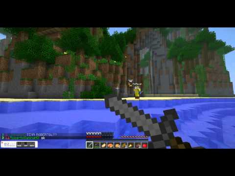 Minecraft- Hunger Games 1# Winning with an Incredible Snipe!