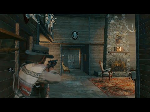 Something Strange happens if John breaks into his house in Undead Nightmare