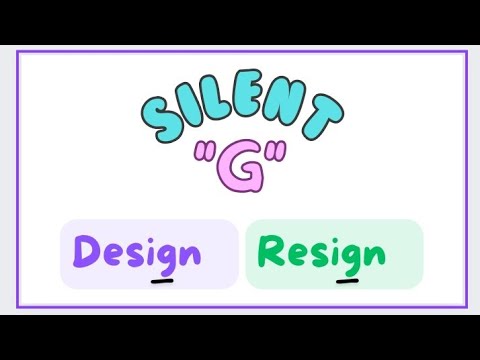 Silent G - Silent Words|For Kids
