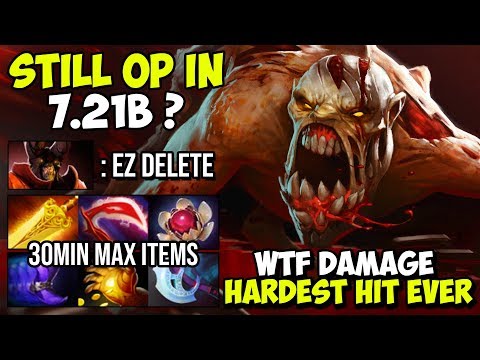 30Min Max Items [Lifestealer] WTF Crazy Damage Hardest Carry in 7.21b 850GPM By Top 100 EU Dota 2