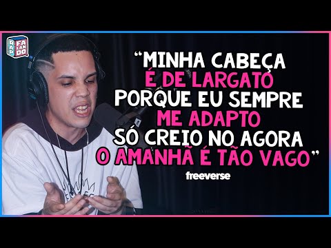 MATHEUS CORINGA FAZ FREE MUITO SUJO NO BOOMBAP 🃏 (PROD. 808 LUKE) | rap, falando: freeverse