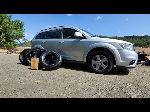 How to put Orion Wheel Spacers and all terrain tires on a 2012 Dodge Journey SXT