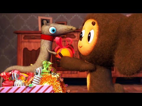 Чебурашка 🎄 Секрет праздника ❄️ Новогодние Мультики✨Toons Academy – Развивающие мультики для малышей