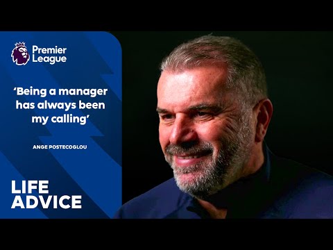 Life advice with Spurs manager Ange Postecoglou