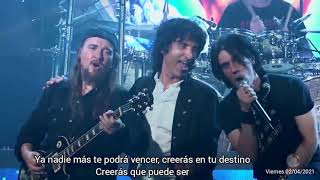Avalanch - La llama eterna (con letra) en vivo feat Juan Lozano