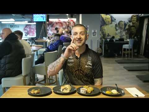 Trying Scottish Food with Pool Players!