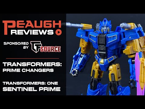Video Review: Transformers: ONE - Prime Changers SENTINEL PRIME