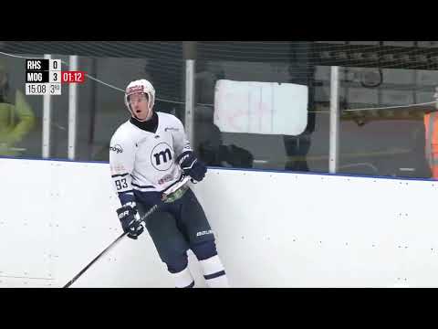 Optibet Hokeja līga.  Rīgas HS - HK Mogo/RSU. Spēles labākie momenti. (20.11.2025.)