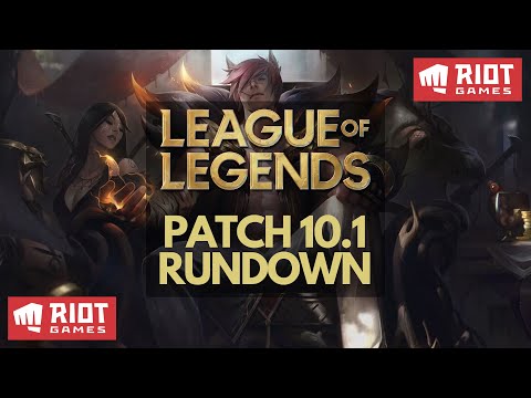 PATCH 10.1 NOTES RUNDOWN | LEAGUE OF LEGENDS | SEASON 10 HYPE!