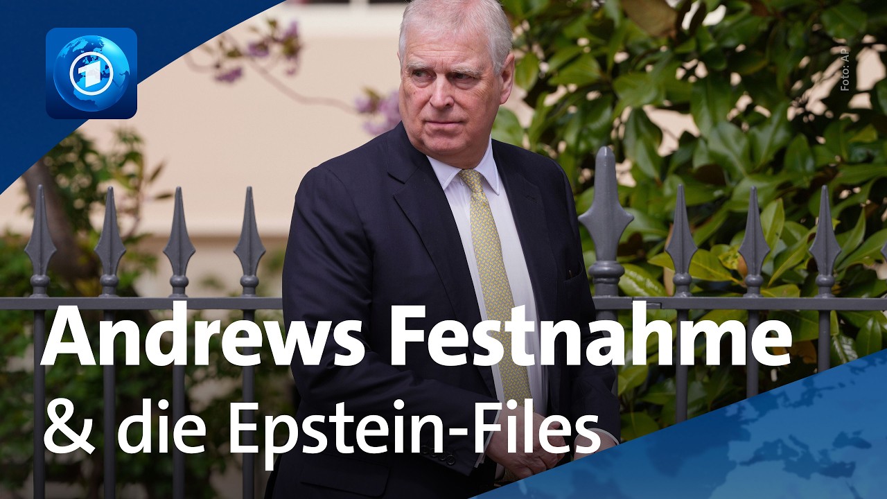 🌍 tagesschau 20 Uhr & tagesschau24 Top-Thema, 19.2.26 | Britischer Ex-Prinz Andrew festgenommen