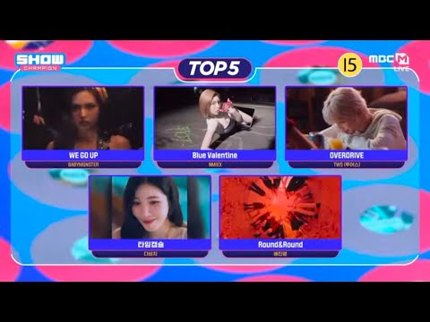 251022 Nmixx "Blue Valentine" 1st Win+Encore 🏆 on Show Champion 