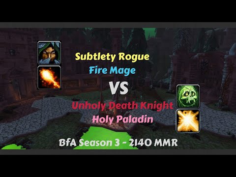 Subtlety Rogue PvP 8.2.5 - Being able to CC so much is very pleasant