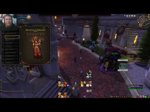 World of Warcraft: Running old raids for Transmog item's. Looking over the items.