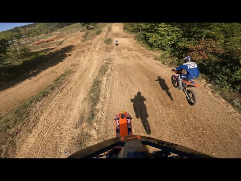 Following young trevor @bermboyz at the track #moto