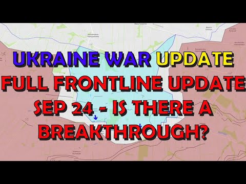 Ukraine War Update (20230924): Full Frontline Update - Breakthrough? An Analysis