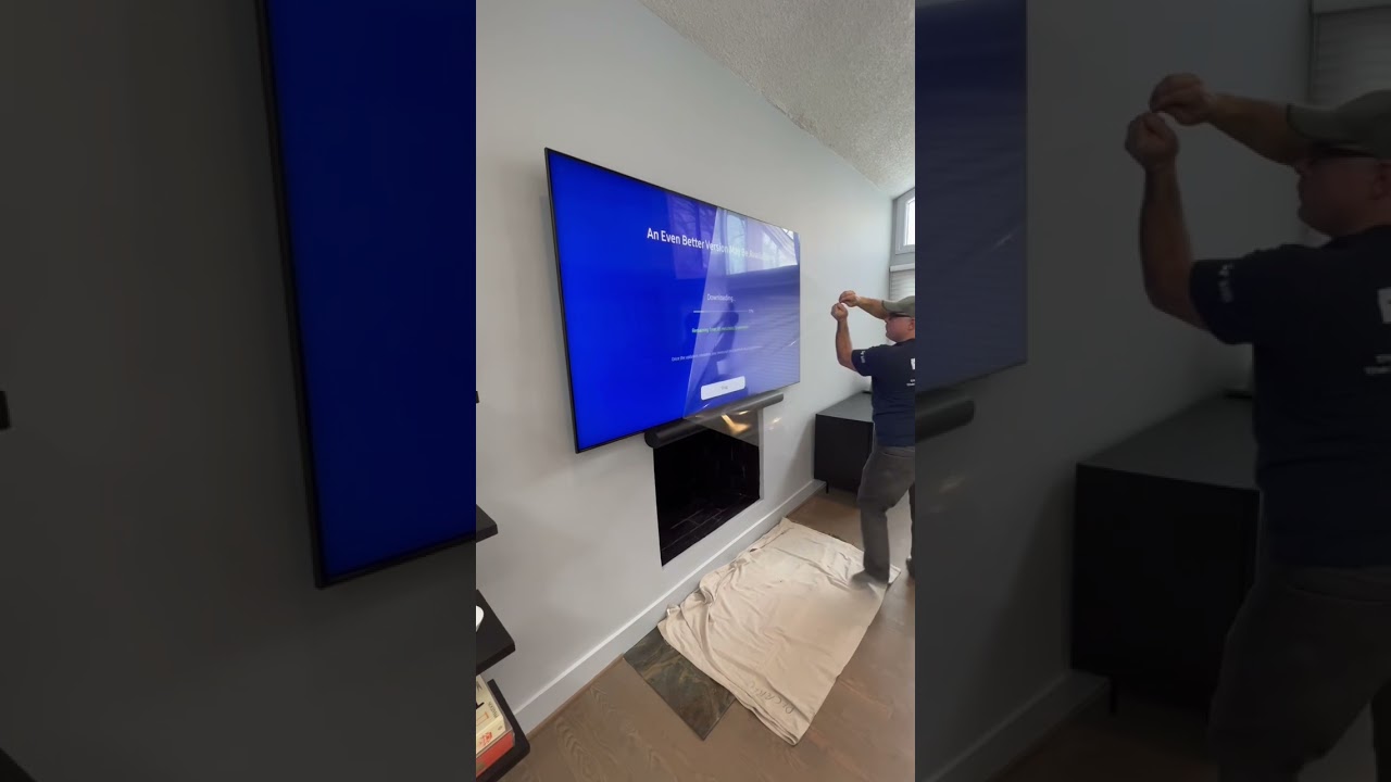 Samsung 85' tout neuf écran palt video thumbnail