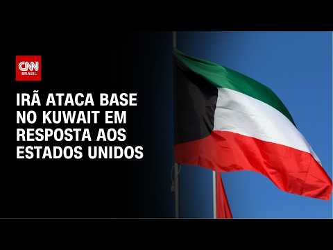 Irã responde aos EUA e ataca base militar no Kuwait | CNN NOVO DIA