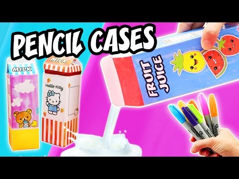 3 DIY MILK BOXES PENCIL CASES | aPasos Crafts DIY