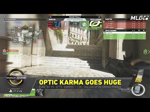OpTic Karma Goes Huge in the Grand Finals - #CWLDallas Open