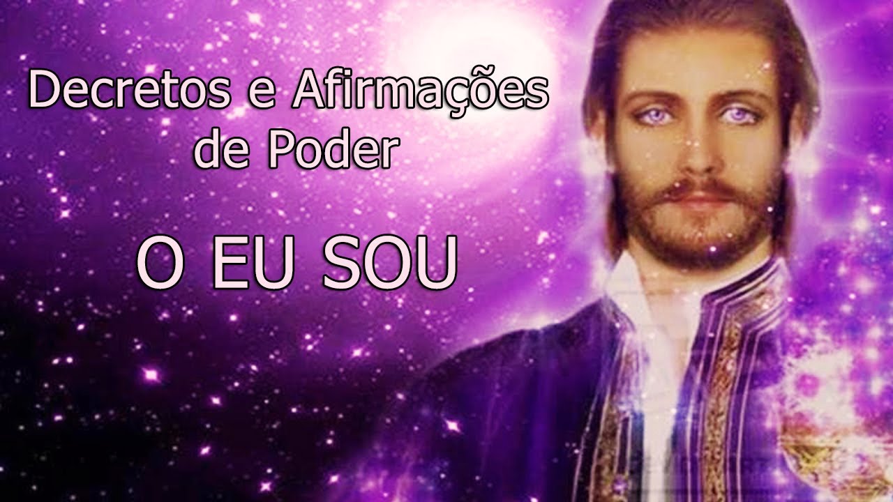 Meditação Mais Poderosa - Chama Violeta - Saint Germain - Decretos e Afirmações de Poder - O  EU SOU