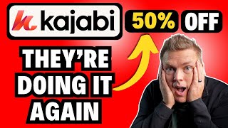 It's BACK! Kajabi is 50% OFF for a YEAR (Jumpstart your biz in 2025)