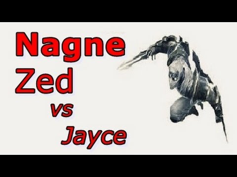 LOL Pro - KT Nagne (Zed) vs Jayce - Korea SoloQ - Highlights