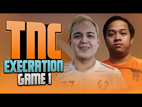 TNC vs EXECRATION - GAME 1 - WATCH PARTY WITH GABBI, ARMEL, JULZ, RAP, JB - TI SEA QUALIFIERS