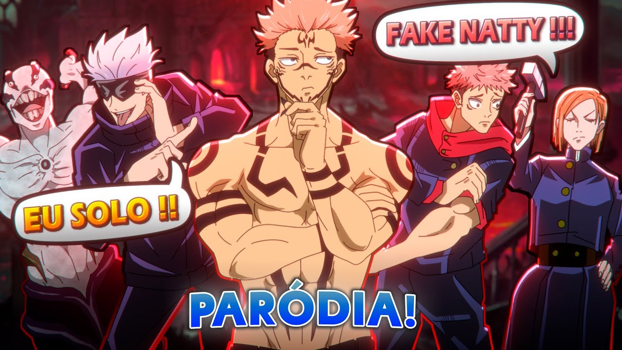 ITADORI NÃO É NATURAL? SUKUNA INDECISO SE COME O BOLO OU... [PARÓDIA JUJUTSU]