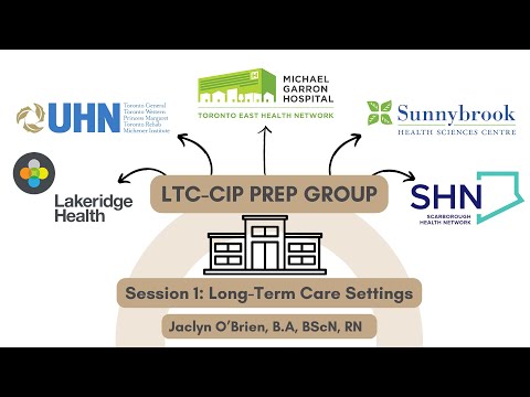 LTC CIP Session 1: Long-Term Care Settings