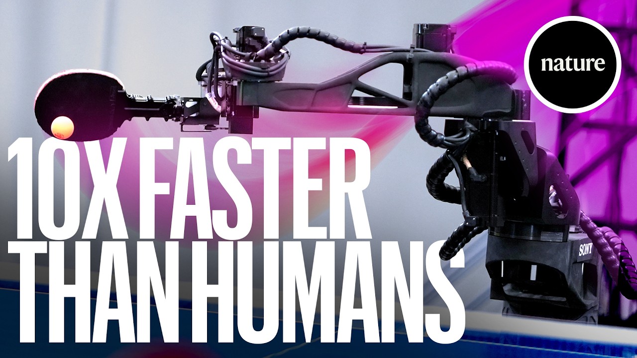 This robot can beat you at table tennis - YouTube