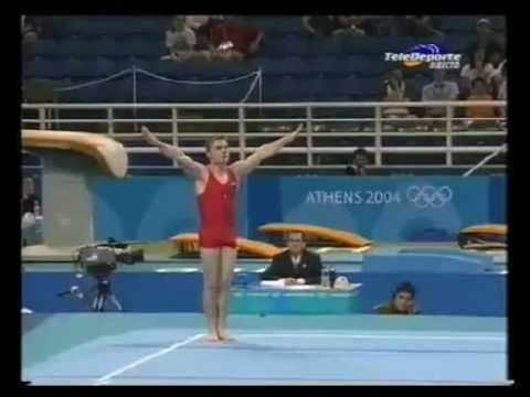 Ioan Silviu Suciu (ROM) - Floor TF @ Athens Olympic Games 2004