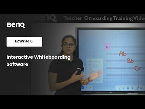 Benq model re7503a interactive flat panel, size: 75 inch