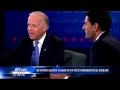 Running mates clash in US Vice-Presidential debate.