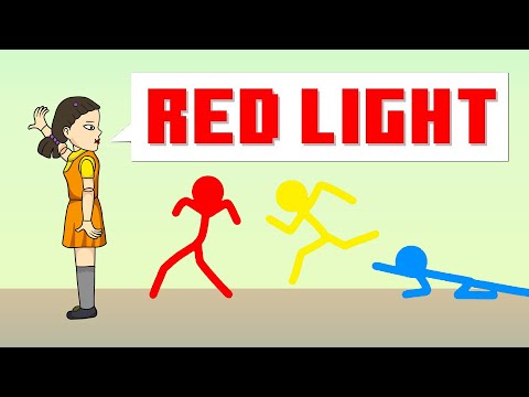 Stickman VS Minecraft: Squid Game - Doras Animation