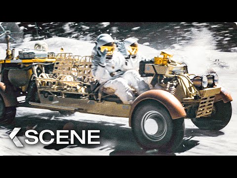 Moon Rover Chase Scene - AD ASTRA (2019)