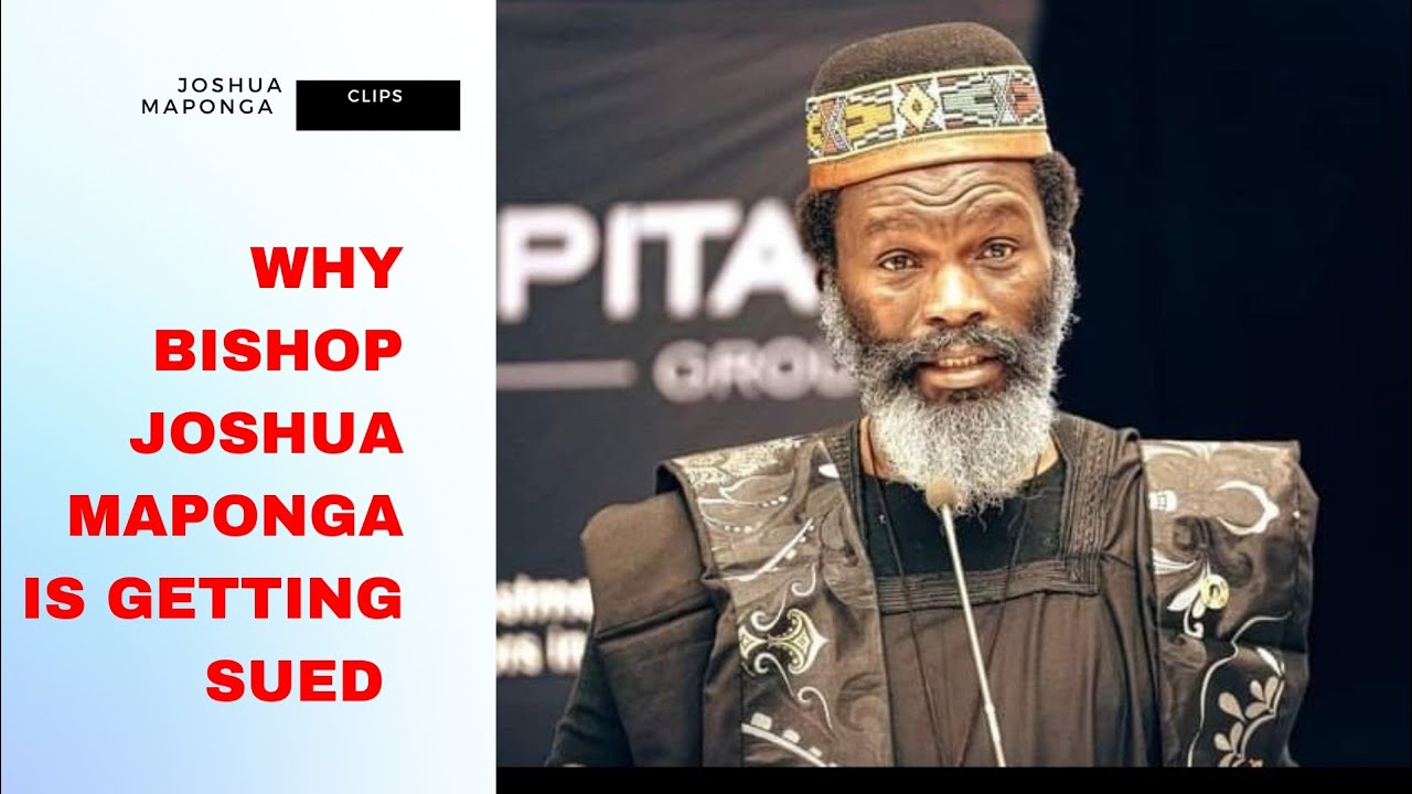 Joshua Maponga III reveals why he's getting sued.