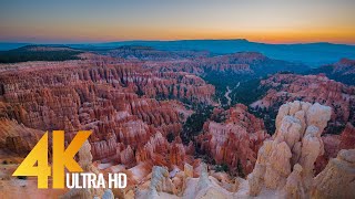 4K Amazing Nature - Most Beautiful Places In America - Part #1 - Relax Video (Nature Sounds &amp; Music)