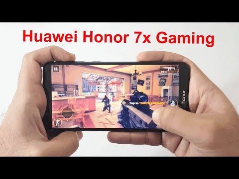 Huawei Honor 7X Gaming Review! Video