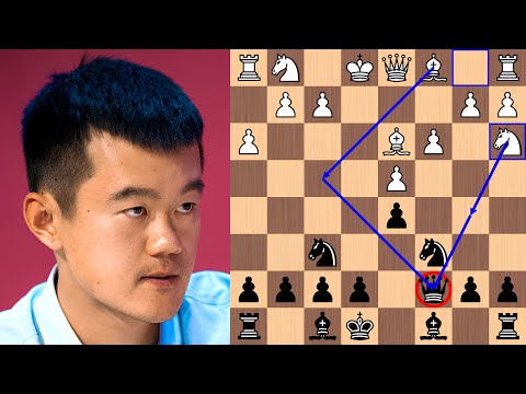 Ding Liren defeats Caruana with the Caro-Kann