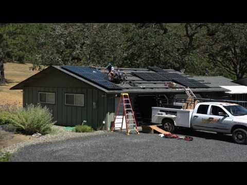 Here is a time-lapse video of an installation we did for a couple who lives in Grants Pass.